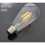 Cata Ct-4353 8w Rustik Led Ampül E27 Beyaz Işık
