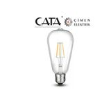 Cata Ct 4353 Led Rustik Ampul 8W 6400K Beyaz Işık E27 Duy Vitrin