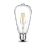 Cata CT-4353 Rustik Fılament Led Ampul Nostalji 8w 6400k Beyaz E27 3 Adet