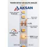 Cata CT-4481 10 Çipli Şerit LED 5 Metre 12V 3000K Günışığı Iç Mekan IP20 - 3000K - Gün Işığı