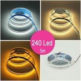 Cata CT-4538B 5 mt 240 Ledli Beyaz Ultra Parlak Şerit Led