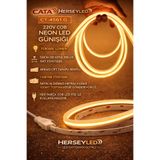 Cata CT-4561 G 220V COB Gün Işığı Yüksek Lümen 1 mt Neon Led