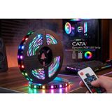 Cata CT-4566 USB Rgb LED Şerit Işık Tv Arkası Masa ve Oda Dekorasyon Aydınlatması