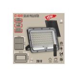 Cata CT-4649 200W Solar Led Projektör Gri