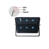CATA CT 4659 100 W Slim Led Projektör