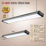 Cata CT-4687 Kartal 240 Watt Yüksek Tavan Platınum Armatür - 1 Adet - Çok Renkli