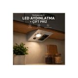 Cata CT-5109 LED Tezgah Altı Aydınlatma – Mutfak Dolap Altı LED Lamba - Günışığı