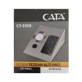 Cata Ct - 5109g 1 W Ledli Çift Prizli Gün Işığı Üçgen Spot