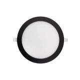 CATA CT-5125 6W Slim Sıva Altı LED Panel Armatür Spot Siyah Metal Kasa 3200K Günışığı
