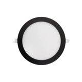 Cata Ct-5125 6W Slim Sıva Altı Led Panel Armatür Spot Siyah Metal Kasa 6400K Beyaz Işık