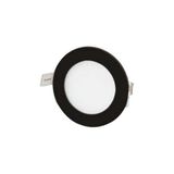 Cata CT-5125 6W/6400K Slim LED Panel Armatür (Siyah Kasa) Beyaz Cata