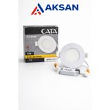 Cata CT-5144 3’lü Ultra Slim LED Panel 3W 170 lm 6400K Soğuk Beyaz 160° - 7 cm Uyumlu Spot (3 ADET)