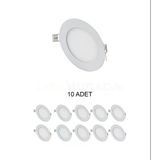 Cata CT-5144 Günışığı Sarı Işık 10'lu 3W Paket Beyaz Slim Led Panel
