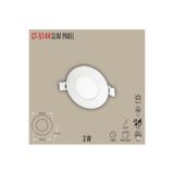Cata ( CT-5144 ) Slim Panel 3W LED Panel Armatür – GÜNIŞIĞI (3200K)
