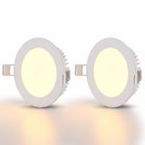 Cata CT-5144B 3 WATT 6400K BEYAZ - Slim Sıva Altı LED Panel Armatür - İnce Kasa Yuvarlak Tavan Spot Lambası, Trafolu - 2 ADET