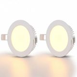 Cata CT-5144B 3 WATT 6400K BEYAZ - Slim Sıva Altı LED Panel Armatür - İnce Kasa Yuvarlak Tavan Spot Lambası, Trafolu - 2 ADET