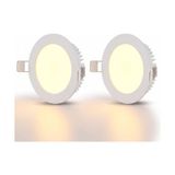 Cata CT-5144B 3 WATT 6400K BEYAZ - Slim Sıva Altı LED Panel Armatür - İnce Kasa Yuvarlak Tavan Spot Lambası, Trafolu - 2 ADET