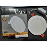 Cata CT-5145 6W Beyaz Işık LED Panel Armatür Modern Tasarım ve Yüksek Işık Verimi