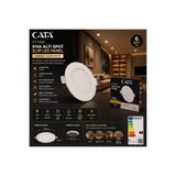 Cata CT-5145 6W SLIM LED PANEL SPOT 3200K (IŞIK RENGİ GÜN IŞIĞI)