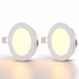 Cata CT-5145B 6 WATT 6400K BEYAZ - Slim Sıva Altı LED Panel Armatür - İnce Kasa Yuvarlak Tavan Spot Lambası, Trafolu - 2 ADET