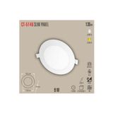 Cata CT-5146 G 9W 3000K Alüminyum Kasa Gün Işığı Sıva Altı Led Panel Spot