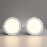 Cata CT-5169B 18 WATT 6400K BEYAZ - Slim Sıva Altı LED Panel Armatür - İnce Kasa Yuvarlak Tavan Spot Lambası, Trafolu - 2 ADET