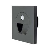 Cata CT-5170 1W Sensörlü Koridor Armatürü Işık Yönü ile Modern Füme Kasa Günışığı Tasarım