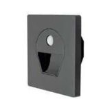 Cata Ct-5170G 1W Sensörlü Ledli Koridor Armatürü Günışığı Armatür Siyah