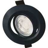 Cata Ct 5200 Lal Siyah Kasa 7W Sıva Altı Led Spot Gün Işığı 3200K Vitrin