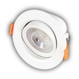 Cata Ct 5204 Akik Beyaz Kasa 7W Sıva Altı Led Spot Beyaz Işık 6400K Vitrin