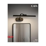 Cata CT-5212 Yeni Seri 7 Watt Duvar Aplik Ayna Üstü Aplik Siyah/Eskitme Kasa Beyaz/Günışığı Seçenekli