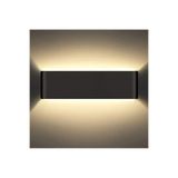 Cata CT-5213 12W Penguen LED Aplik Siyah Kasa 3200K Günışığı Dış Mekan Su Geçirmez Duvar Aydınlatma