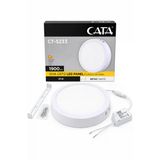 Cata Ct-5233 18W Led Panel 6400K Beyaz Işık 1900 Lm Sıva Üstü Yuvarlak Tavan Lambası