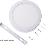 Cata CT-5233G 18w Sıva Üstü Yuvarlak Beyaz Kasa Günışığı Led Panel