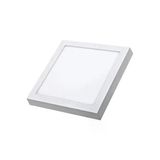 Cata Ct-5234 18W Panel Led Armatür Beyaz Kare Sıva Üstü Metal Kasa Beyaz Işık 6400K