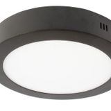 Cata Ct-5235G Yuvarlak Sıva Üstü Siyah Kasa Günışığı 18w Led Panel