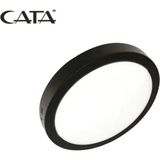 Cata CT-5238 30W Panel LED Armatür Siyah Yulvarlak Sıva Üstü Metal Kasa Beyaz Işık 6400K - 6500K - Beyaz
