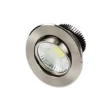 Cata CT-5252B 7W 6400K Beyaz Saten Kasa Akik Cob Led Spot Armatür