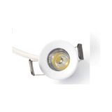 Cata Ct-5270 1W Yıldız Spot Beyaz Kasa LED Aydınlatma Kompakt Tasarım ve 30° Işık Açısı