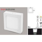 Cata CT-5274 30W Alm. S.ü Led Armatür Kare (Günışığı - 2 Adet) - Gün Işığı
