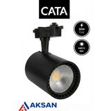 Cata CT-5334 Babil Cob LED Ray Spot Lamba 30W Siyah Kasa (Gün Işığı / Naturel / Beyaz Işık ) (Monofaze Uyumlu) (Raysız) - SİYAH KASA - 6400K - Beyaz