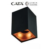Cata Ct 5420 Siyah Bakır Dekoratif Spot Kasa G-10 Duy Vitrin