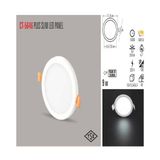 Cata CT-5646 9W/6400K PLUS LED ARMATÜR(BEYAZ-6ADET) CATA