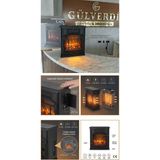 Cata CT-6050 Elektrikli Şömine Isıtıcı | LED Alev Efektli Dekoratif Soba | 2000W Isıtıcı - 2000 W
