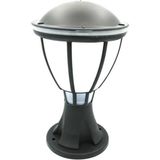 Cata CT-7020 Torino Bahçe Armatürü (40 cm - E27) - SİYAH KASA - 6500K - Beyaz