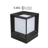 Cata Ct 7022 Milan Bahçe Armatürü E27 Duy Siyah Kasa