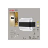 Cata CT-7044 3200K Günışığı 10W Siyah Gozo Bahçe Apliği