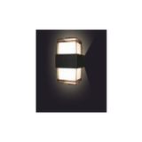 Cata Ct-7047 Çift Yönlü Prizma Bora Led Aplik 10W Gün Işığı 3200K Iç Mekan Ve Dış Mekan