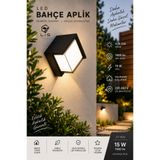 Cata CT-7074 LED Bahçe Aplik 15W Gün Işığı 220-240V Modern Dış Mekan Duvar Aydınlatma