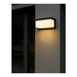 Cata Ct-7084 30 Watt Gün Işığı Siyah Dış Mekan Led Aplik Su Geçirmez 3200K Cunda
